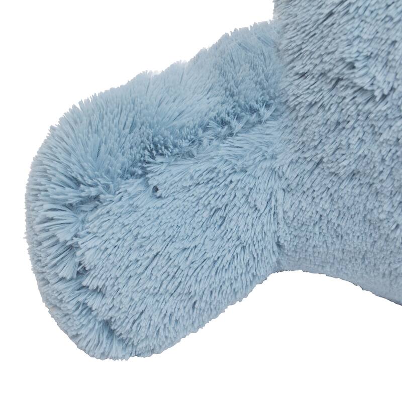 Halsted Shaggy Backrest Pillow