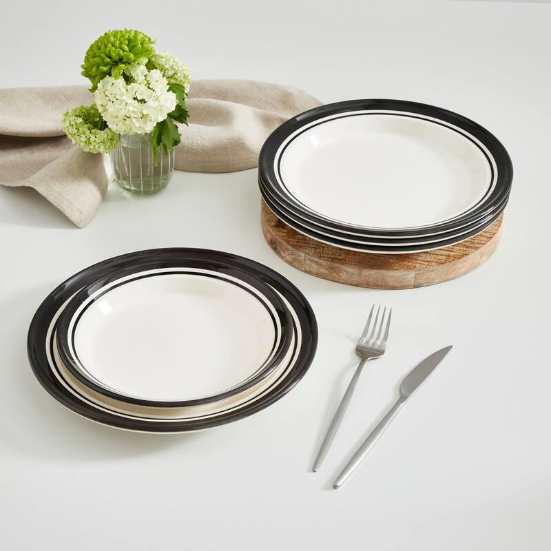 Portmeirion Potters 16 Piece Stripe Dinnerware Set