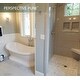 preview thumbnail 2 of 12, Emser Tile Perspective Pure - 1" x 6" Cove Base Corner Floor and Wall