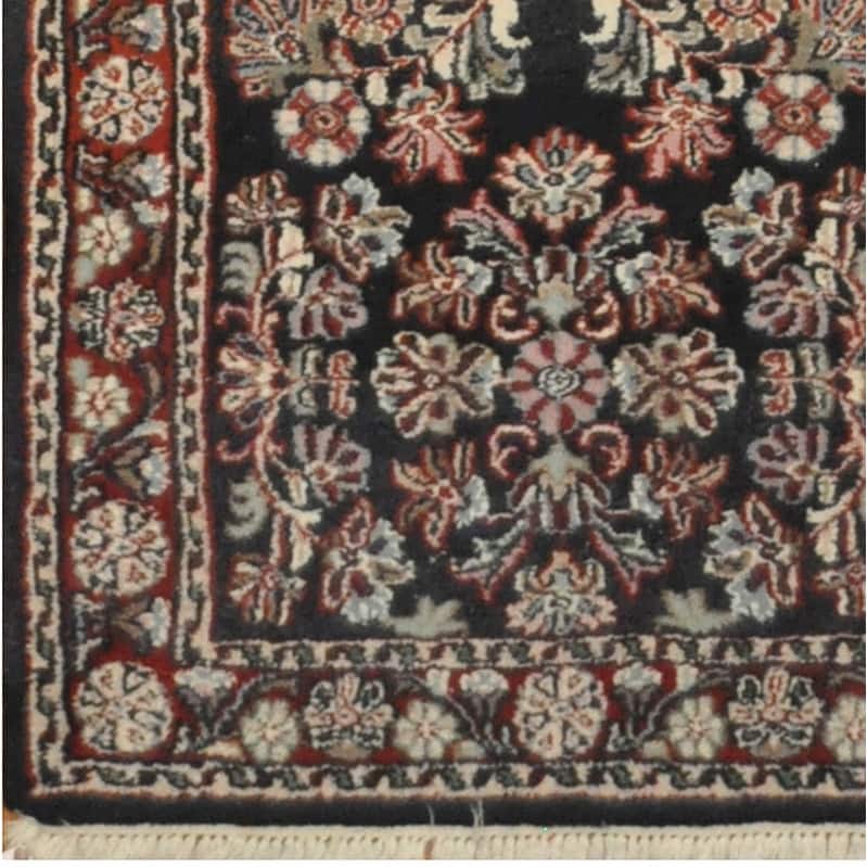 Handmade One-of-a-Kind Sarouk Wool Runner (India) - 2'6 x 9'8