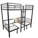 preview thumbnail 4 of 6, Twin Size Loft Bed with Table Sets Transformable to Twin over Twin Bunk Bed,Space-Efficiency