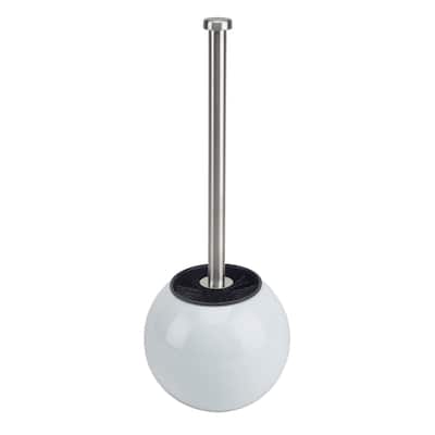 Bath Bliss Toilet Brush with Globe Design - 5.5" Rd x 14.5"