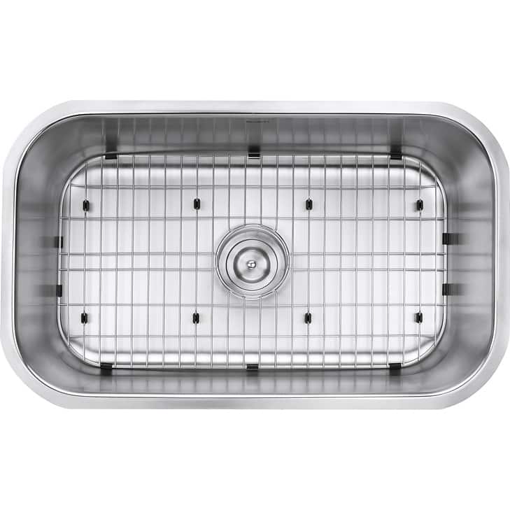 Ruvati 30-inch Undermount 16 Gauge Stainless Steel Kitchen Sink Single Bowl - RVM4250 - 30″ x 18-1/8″