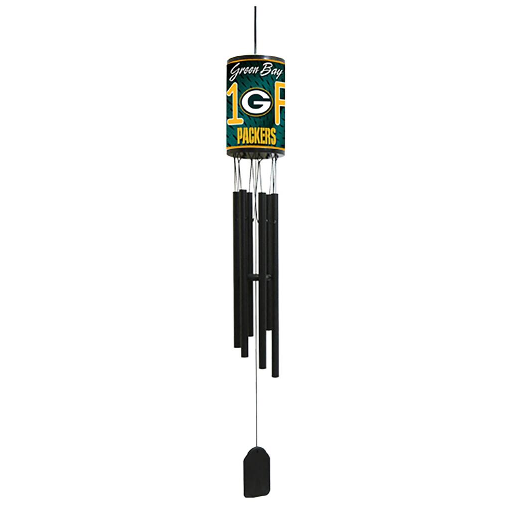 NFL Wind Chime, #1 Fan with Team Logo, Greenbay Packers