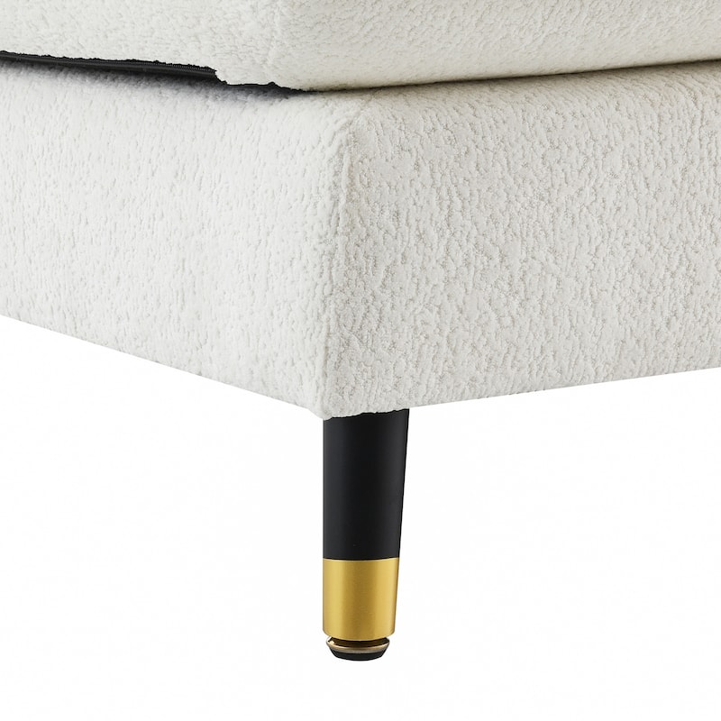 L shaped Convertible Sectional Sofa