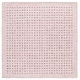 preview thumbnail 20 of 18, SAFAVIEH Hand-Tufted Abstract Gerolda Modern & Contemporary Wool Rug 6' Square - Pink - Square