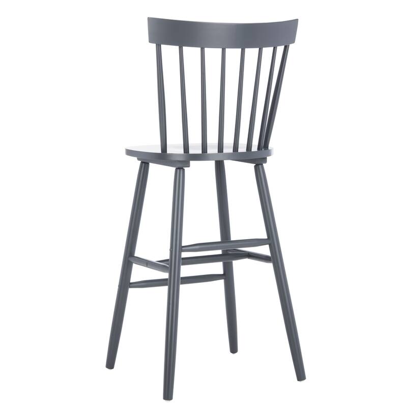 SAFAVIEH Belva 30-inch Spindle Farmhouse Bar Stool (Set of 2) - 20" W x 21" D x 44" H - 20"W x 21"D x 44"H