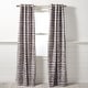 preview thumbnail 4 of 10, SAFAVIEH Brynleigh 52" x 84" Window Treatment Curtain Panel Grey - 52"Wx96"L
