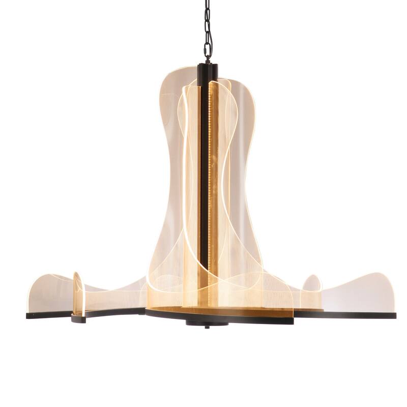 Craftmade 59627-LED Estrella 48" Wide Chandelier - Flat Black