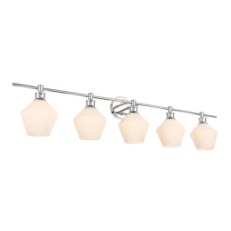 Carson Carrington Ullerslev 5-Light Clear Frosted Wall Sconce
