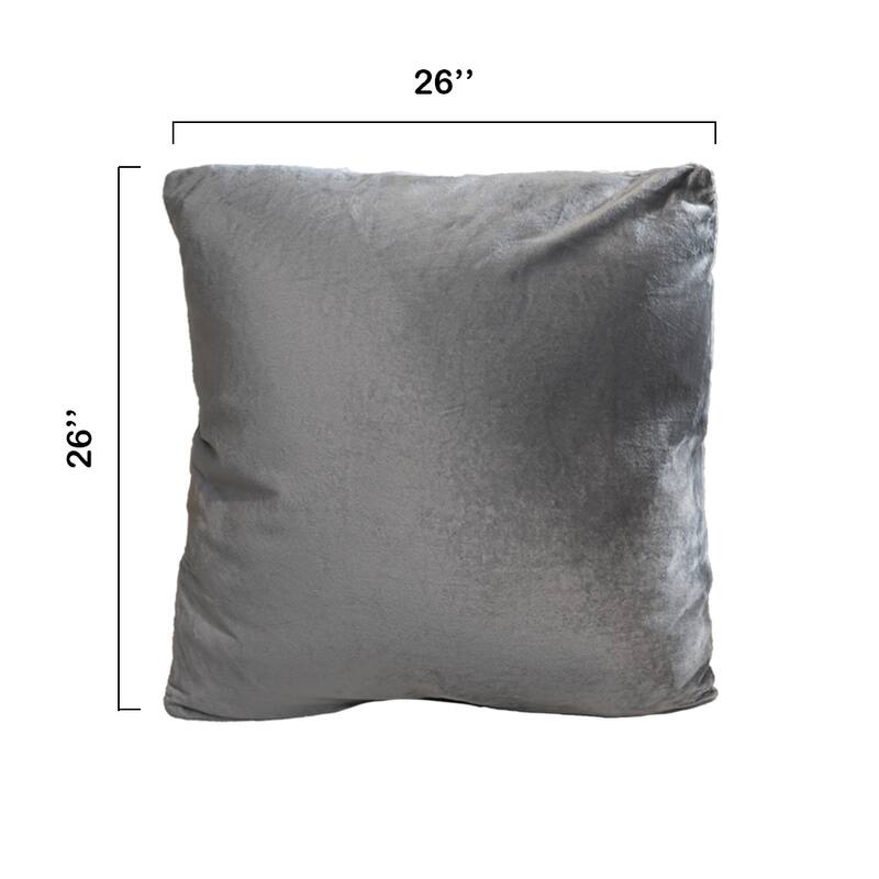 Cheer Collection Set of 2 Hollow Fiber Filled Couch Pillows