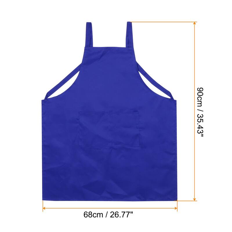 2pcs H Style Apron Kitchen Cooking Aprons Artist Painting Apron