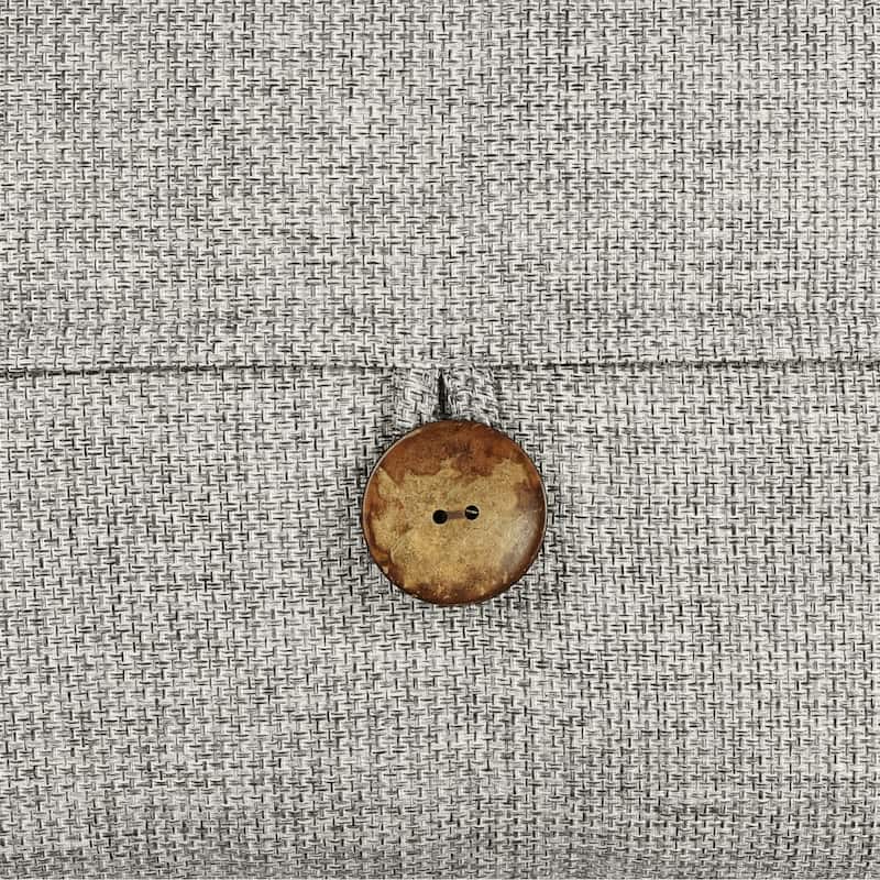 Lush Decor Clayton Woven Button Decorative Pillow Cover