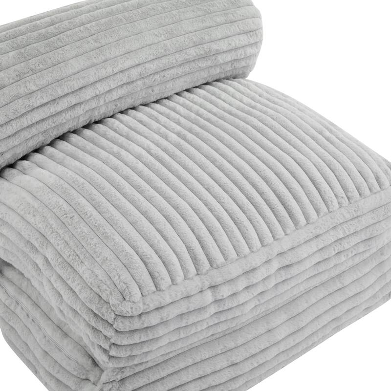 Christopher Knight Home- Lip Convertible Faux-Fur Bean Bag Chair