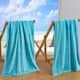 Option Turquoise/Teal Palm Leaf & Stripe