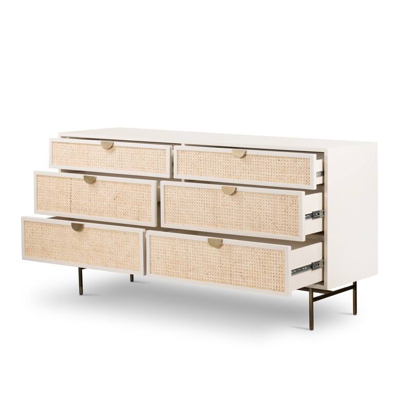 Haven Home Luanne 6 Drawer Dresser