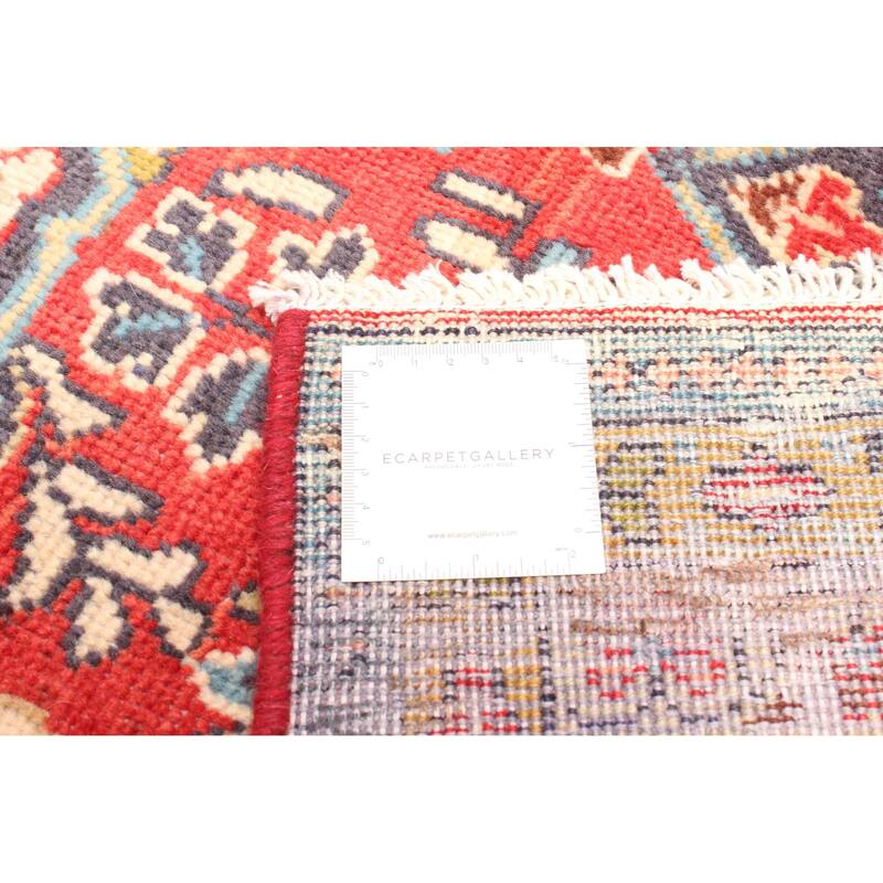 ECARPETGALLERY Hand-knotted Andelz Red Wool Rug - 3'8 x 6'8