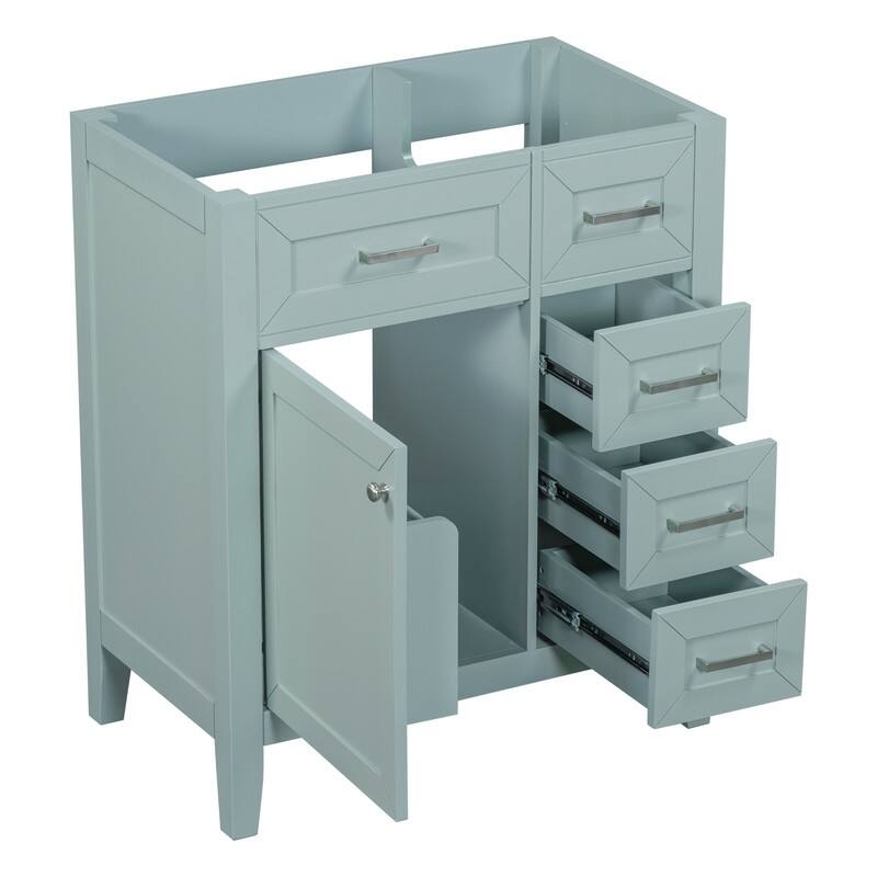 30" Bathroom Vanity without Sink, Cabinet Base Only, Bathroom Cabinet
