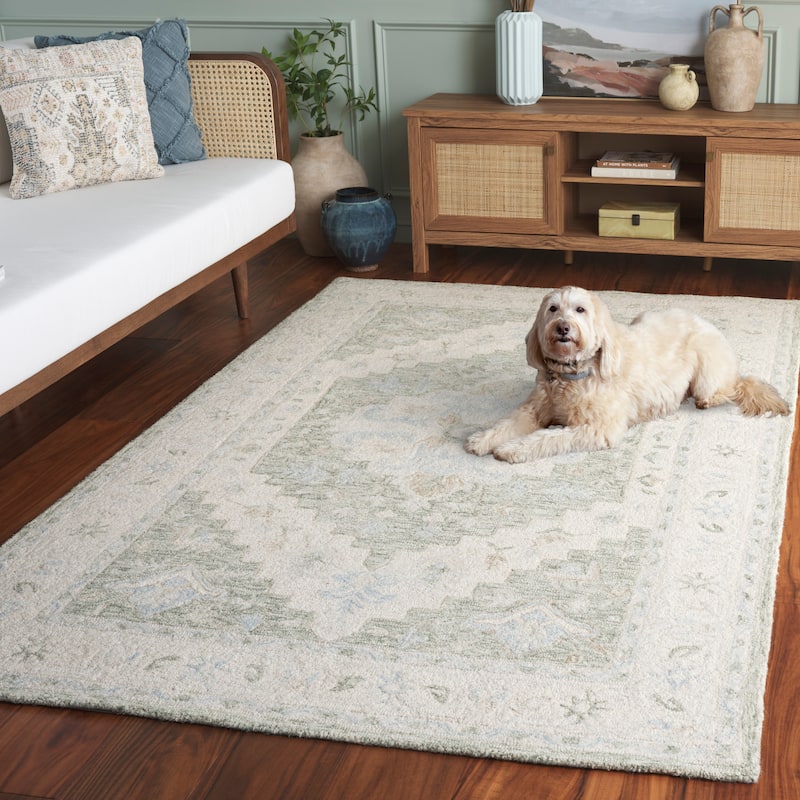 SAFAVIEH Handmade Heritage Neyka Traditional Wool Rug