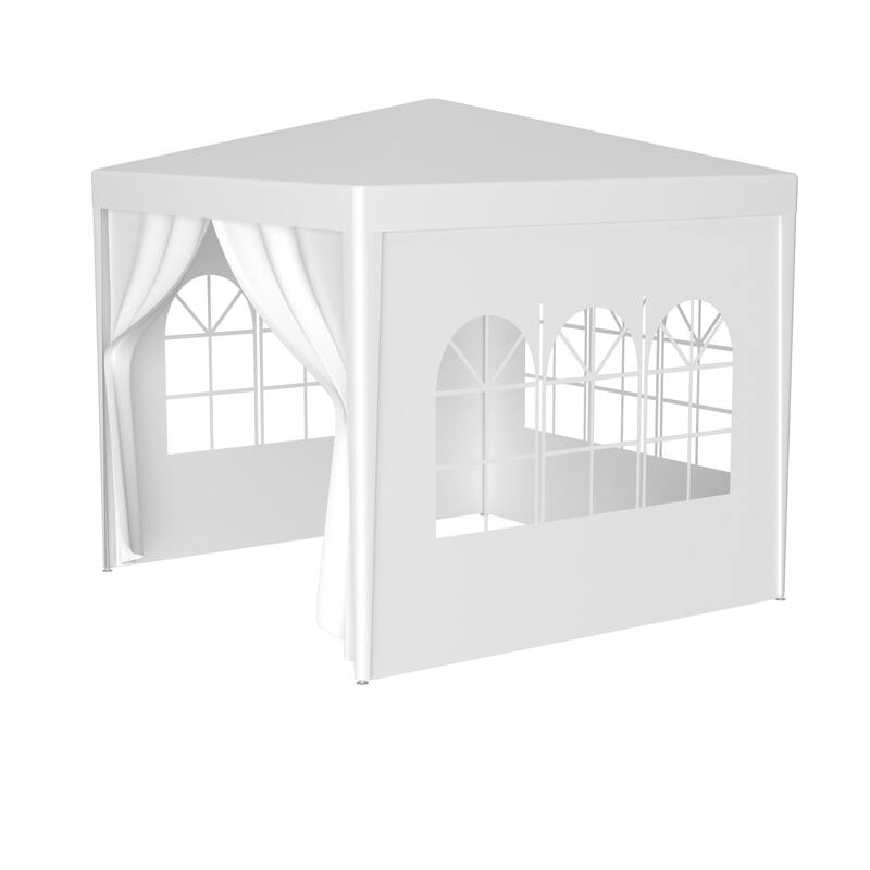 10'x10' Party Tent Outdoor Heavy Duty Gazebo Wedding Canopy