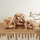 preview thumbnail 3 of 12, Natural Wooden Rope Decorative Orb