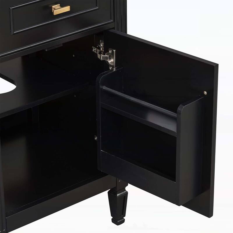 20-Inch Bathroom Vanity with Sink,Wood Legs
