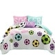 preview thumbnail 24 of 22, Lush Decor Girls Soccer Kick Quilt Set