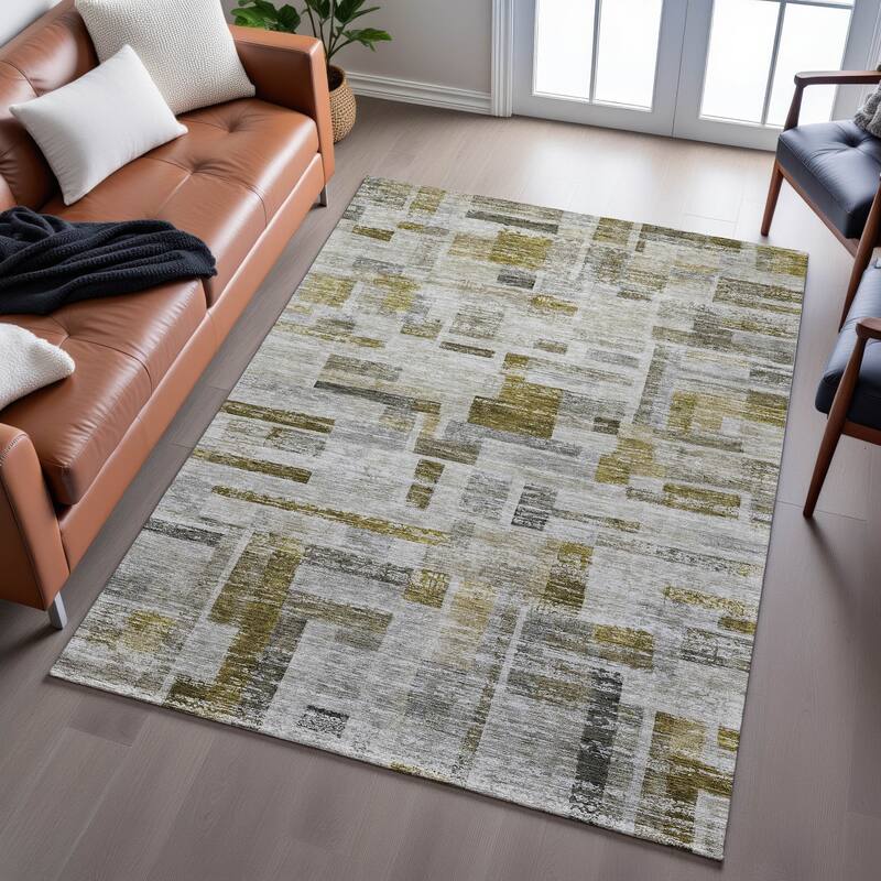 Premium Washable Super Soft Vintage Contemporary Mayfield Rug