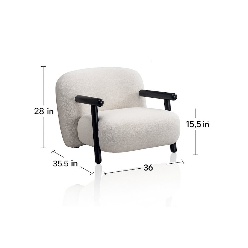 Bold 36'' Wide Arm Chair