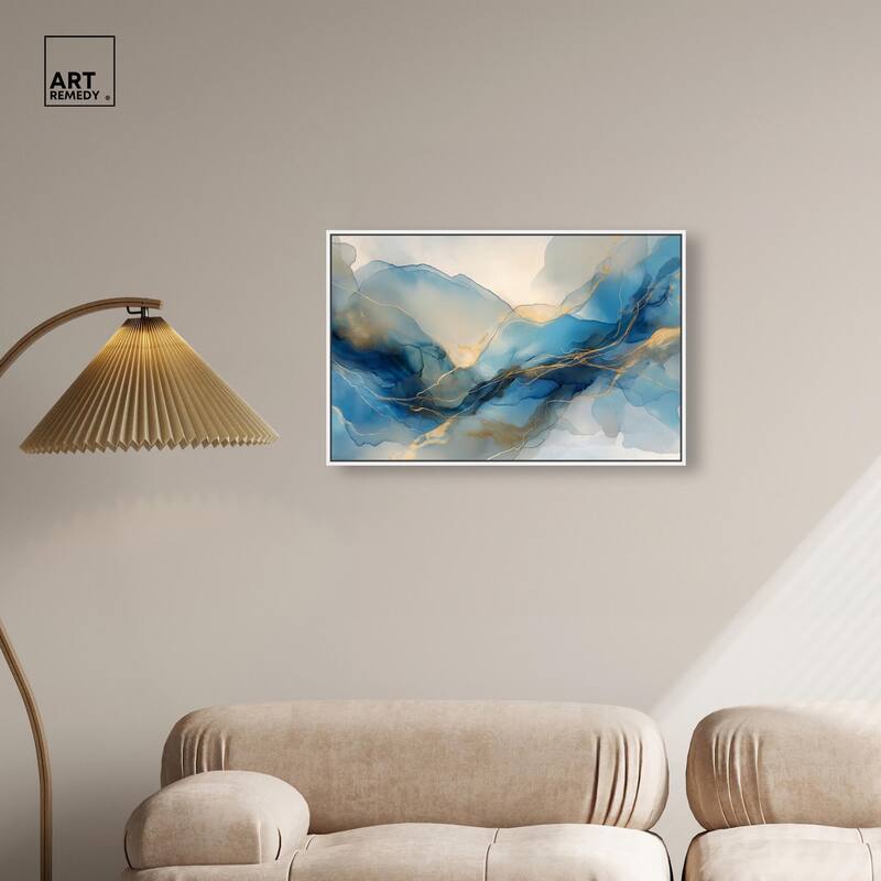 Postmodern Flow II Canvas by Art Remedy