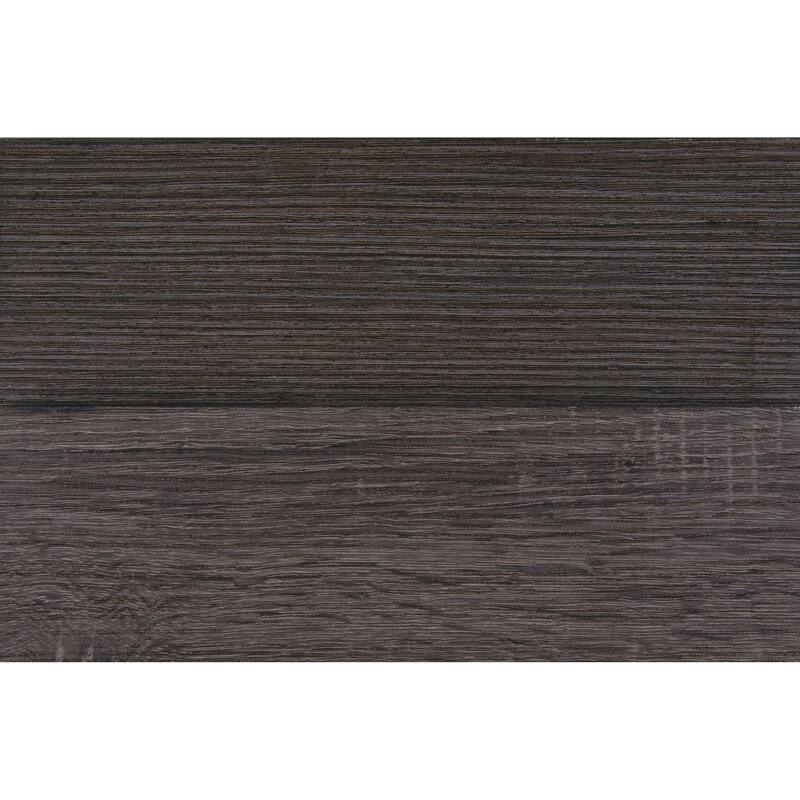 Glamorous Two-Tone Nightstand Hidden Jewelry Drawer Polish Chrome Bar Bedroom Furniture