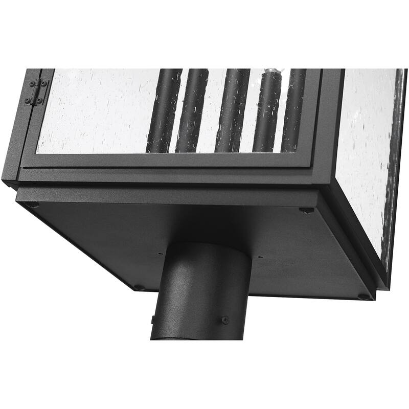 Z-Lite 5019PHXLR-533PM Hartwell 5 Light 29" Tall Post Light with Seedy