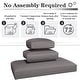 preview thumbnail 54 of 84, AECOJOY 7 Pieces Patio Furniture Set Outdoor Sectional Sofa Rattan Conversation Set