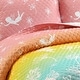 preview thumbnail 5 of 5, Lush Decor Dandelion Fairy Ombre Pastel Rainbow Reversible Print Quilt Set