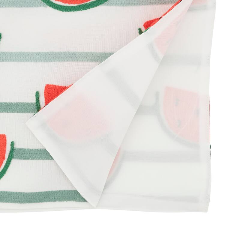 Refreshing Watermelon Slice Table Runner - 16"x70"