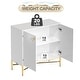 preview thumbnail 30 of 33, Clihome 32-Inch 2 Door Locker Media Storage Cabinet/Buffet