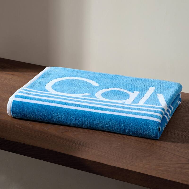 Calvin Klein 2 Piece Beach Towel Set - 2 Piece
