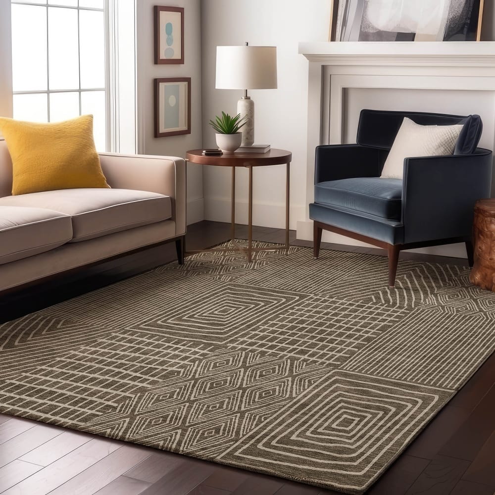 Premium Washable Super Soft Modern Geo Charm Mayfield Rug