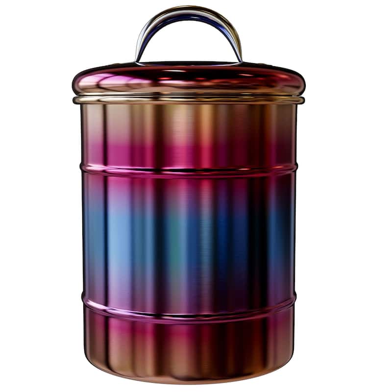 Amici Home Rainbow Metal Canister - 38 Ounce