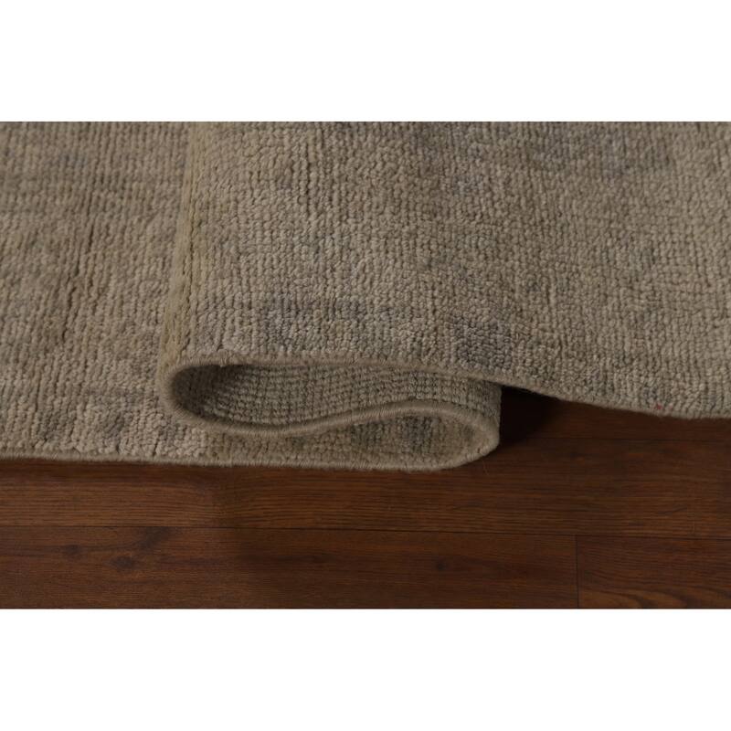 Moroccan Indian Area Rug Hand-Knotted Wool Carpet - 4'9" x 8'1"