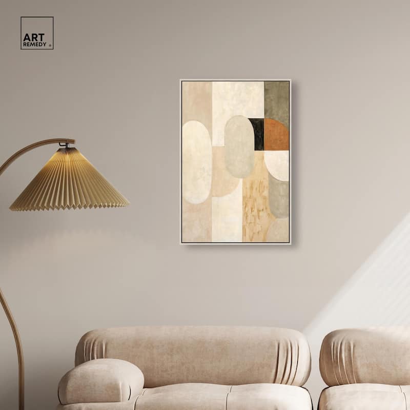 Overlapping Planes II Canvas by Art Remedy