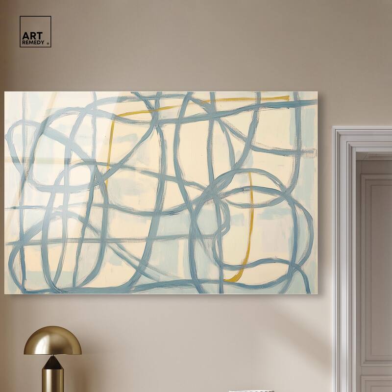 Unbroken Line II Acrylic by Art Remedy, Ready to Hang