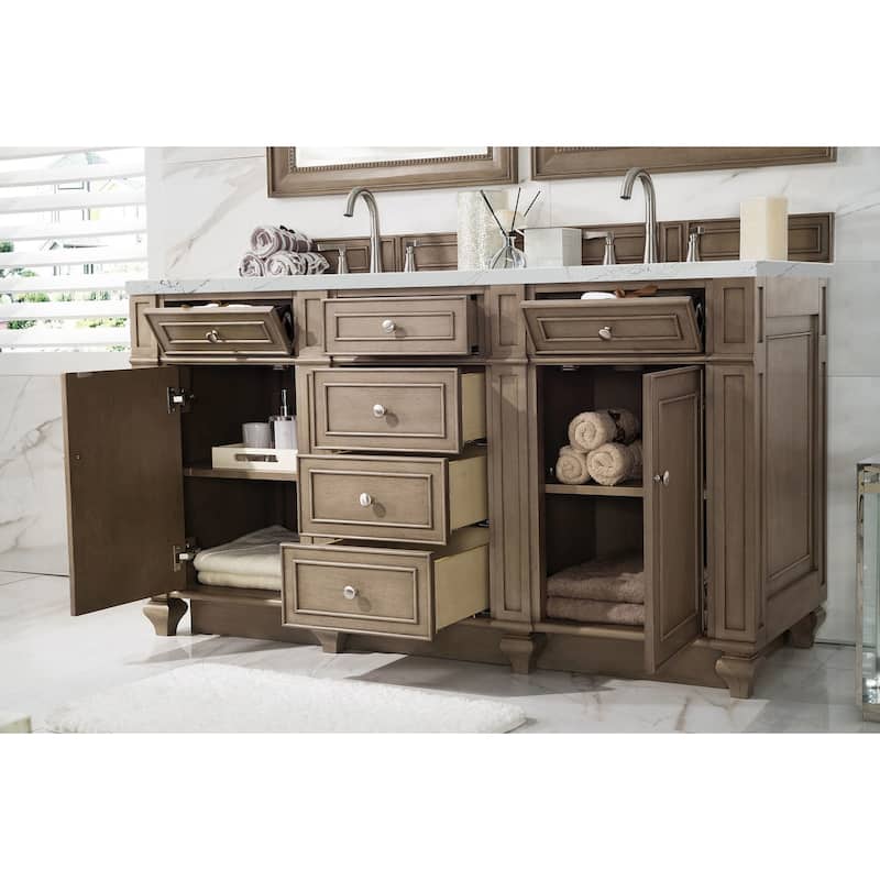 James Martin Vanities 157-V60D-FENC Bristol 60" Free Standing Double
