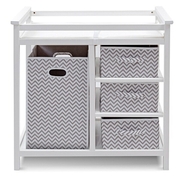 changing table basket organizer