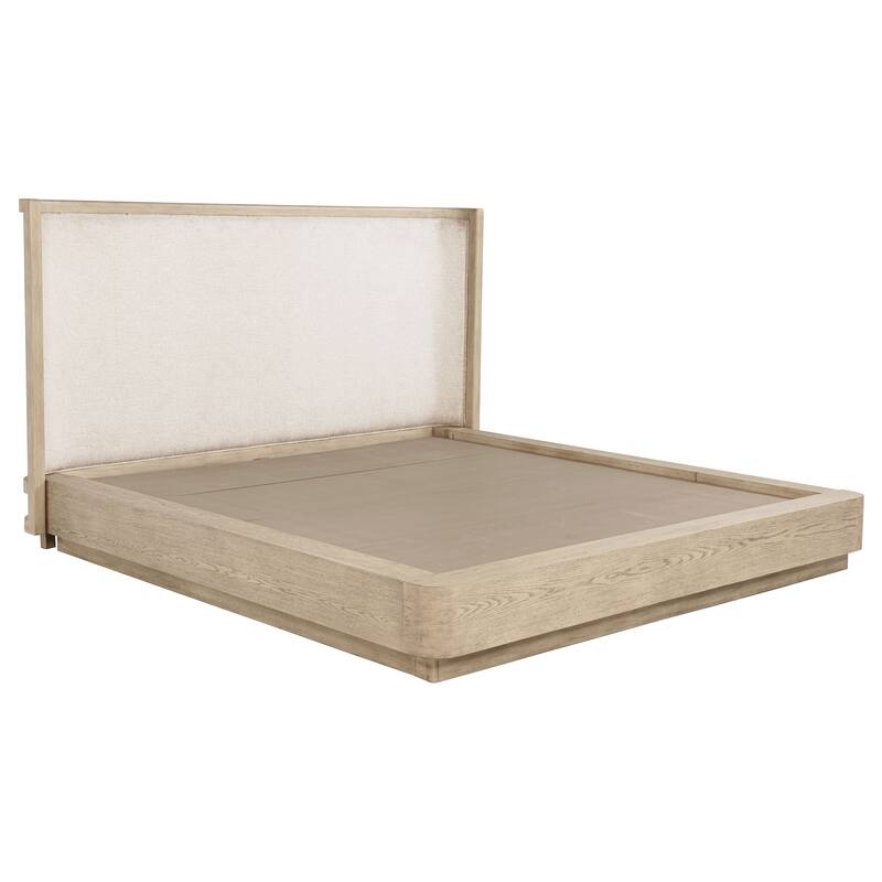 Kailani Wingback Bed Beige Oak - California King