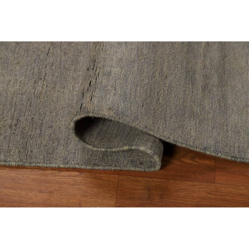 Hand Knotted Oriental 100% Wool Carpet Modern Modern Multi-Colored Gabbeh Area Rug - 4' 11'' X 3' 4''