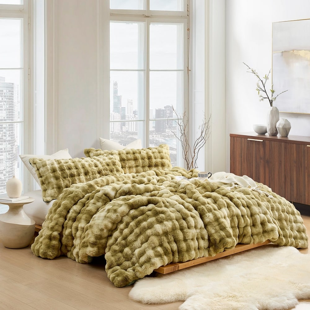 Snowball® Chunky Bunny - Coma Inducer® Oversized Comforter Set - Multi Moss Stone