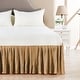 preview thumbnail 29 of 95, Serenta Pleated Bedskirt 18" Drop
