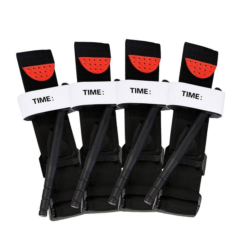 Origin Combat Hemostatic Control Single-Handed Application for Military Tactical First Aid Medical Battle Tourniquets(2pcs)