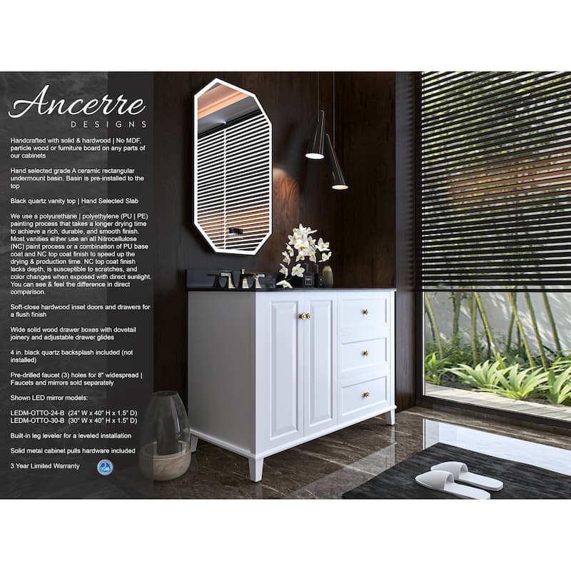 Ancerre Designs Hannah Bathroom Vanity Set
